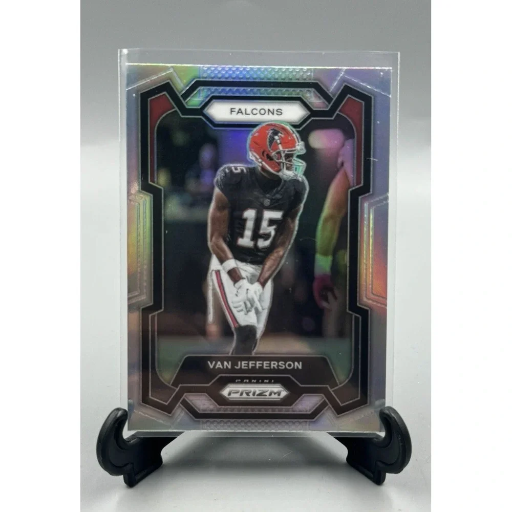 2023‎ Panini Prizm Silver #171 Van Jefferson Atlanta Falcons Holo